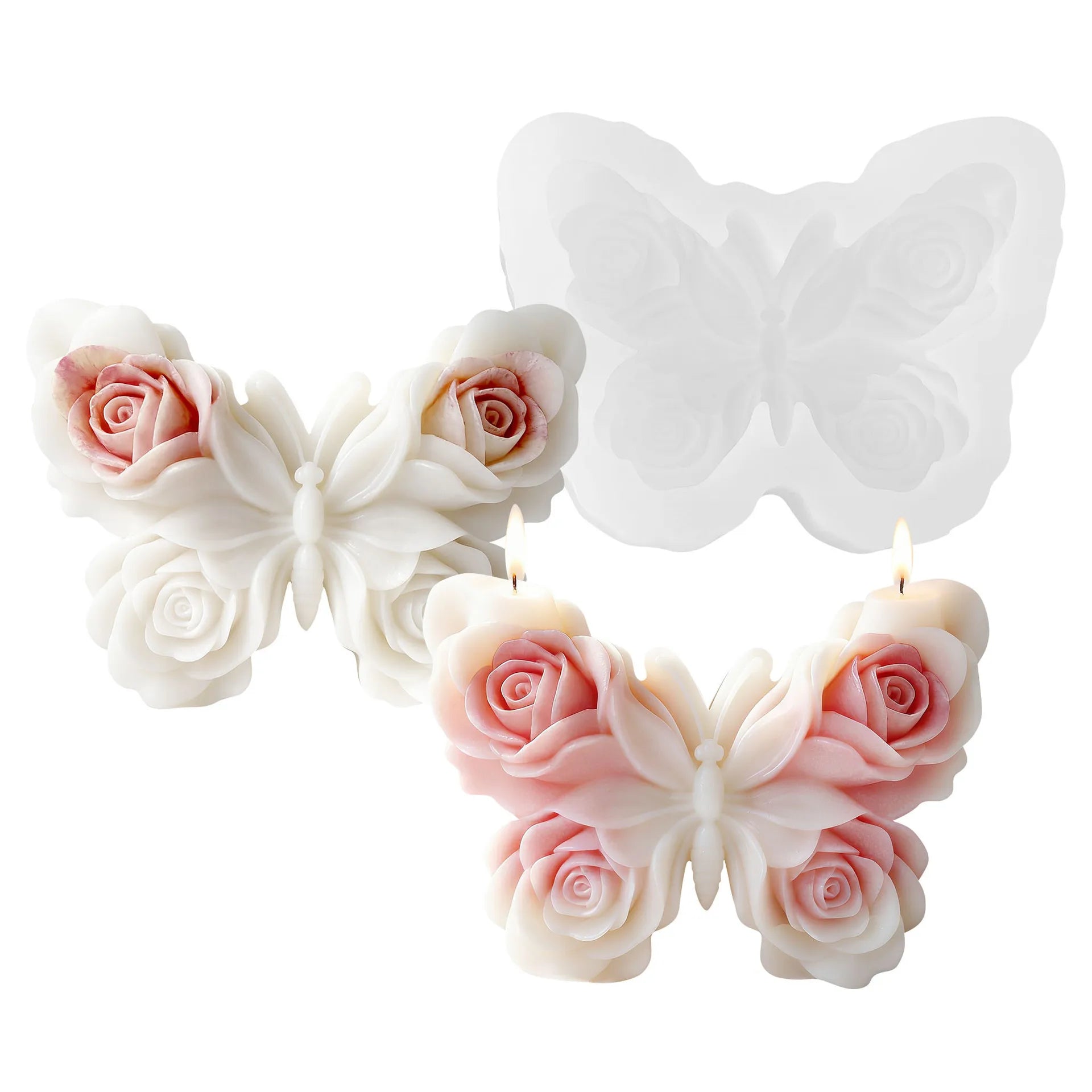 SoulFlame™ Butterfly Blossom Candle Mould