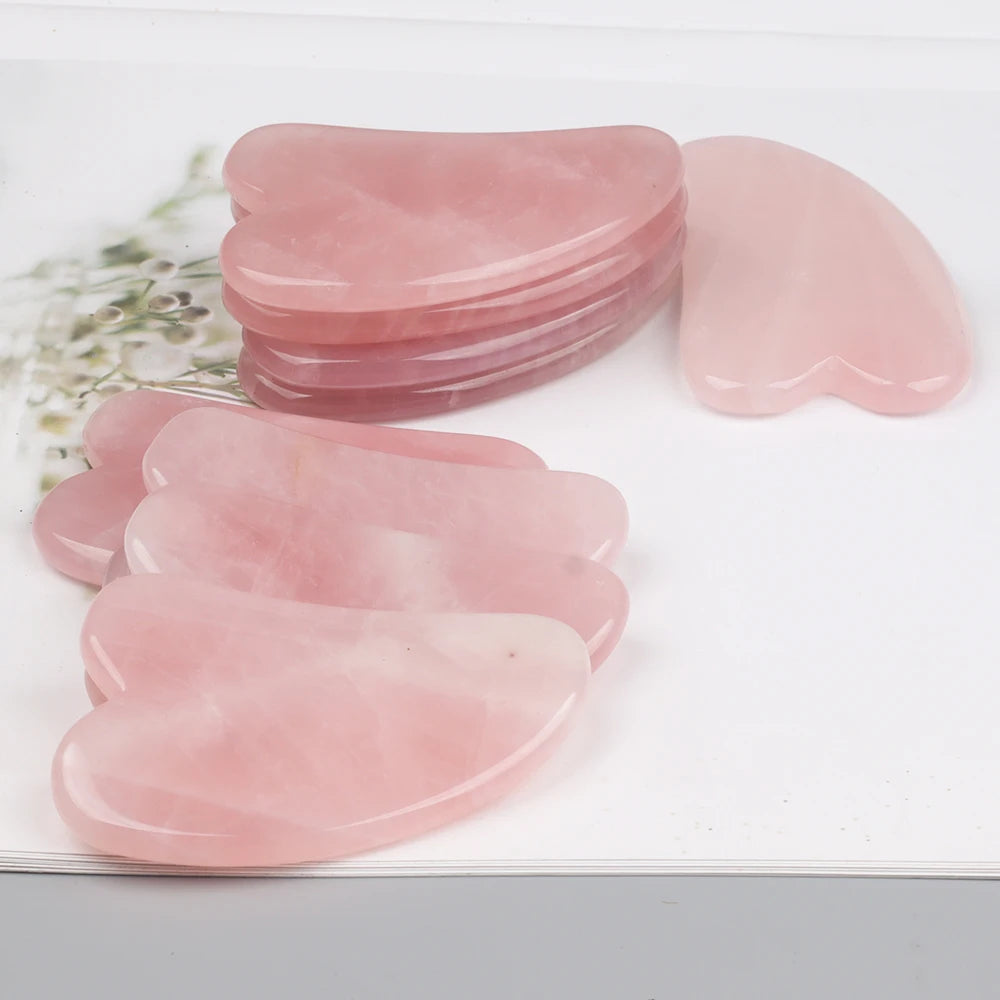 LunaRose™ Gua Sha & Jade Roller Ritual Set