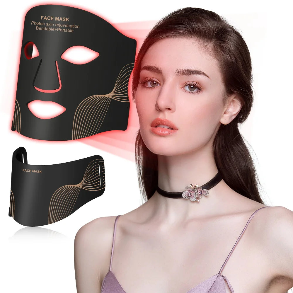 NeckLuma™ Full-Face & Neck Light Therapy Mask
