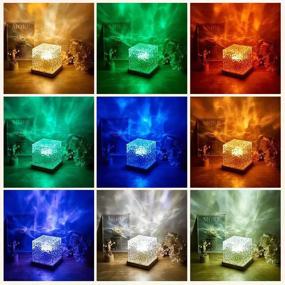 AuroraGlow™ — Borealis Projection Lamp