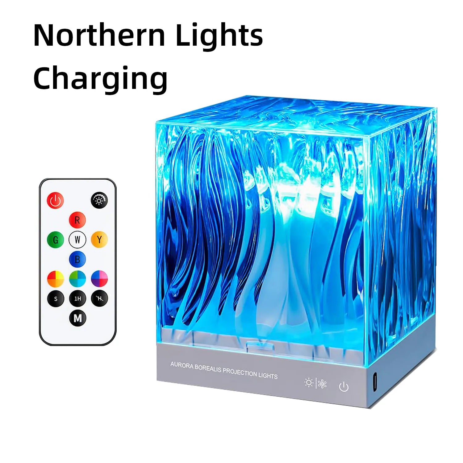 AuroraGlow™ — Borealis Projection Lamp