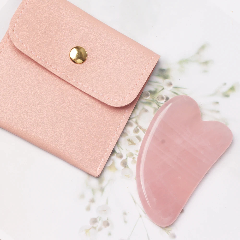 LunaRose™ Gua Sha & Jade Roller Ritual Set