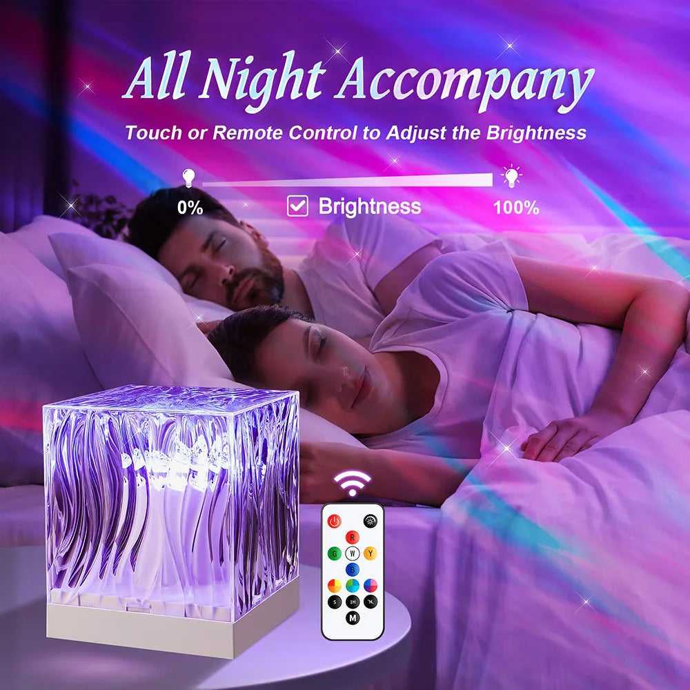 AuroraGlow™ — Borealis Projection Lamp
