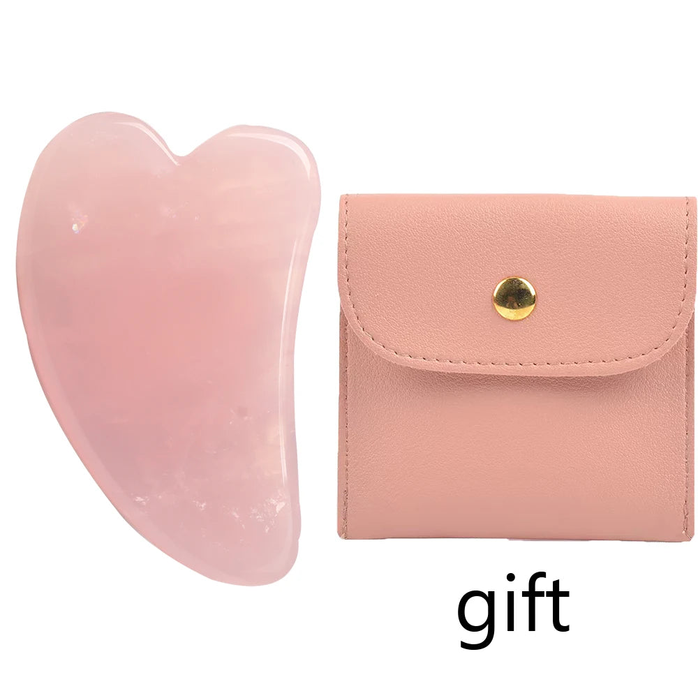 LunaRose™ Gua Sha & Jade Roller Ritual Set