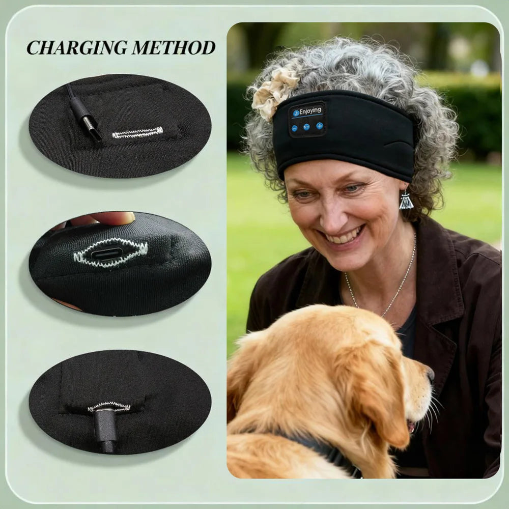 DreamWave™ — Bluetooth Sleep Headband