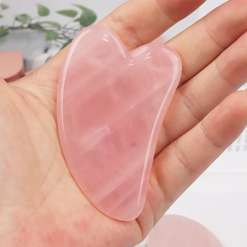 LunaRose™ Gua Sha & Jade Roller Ritual Set