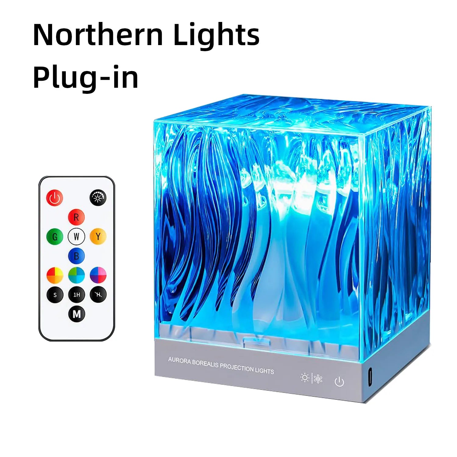 AuroraGlow™ — Borealis Projection Lamp