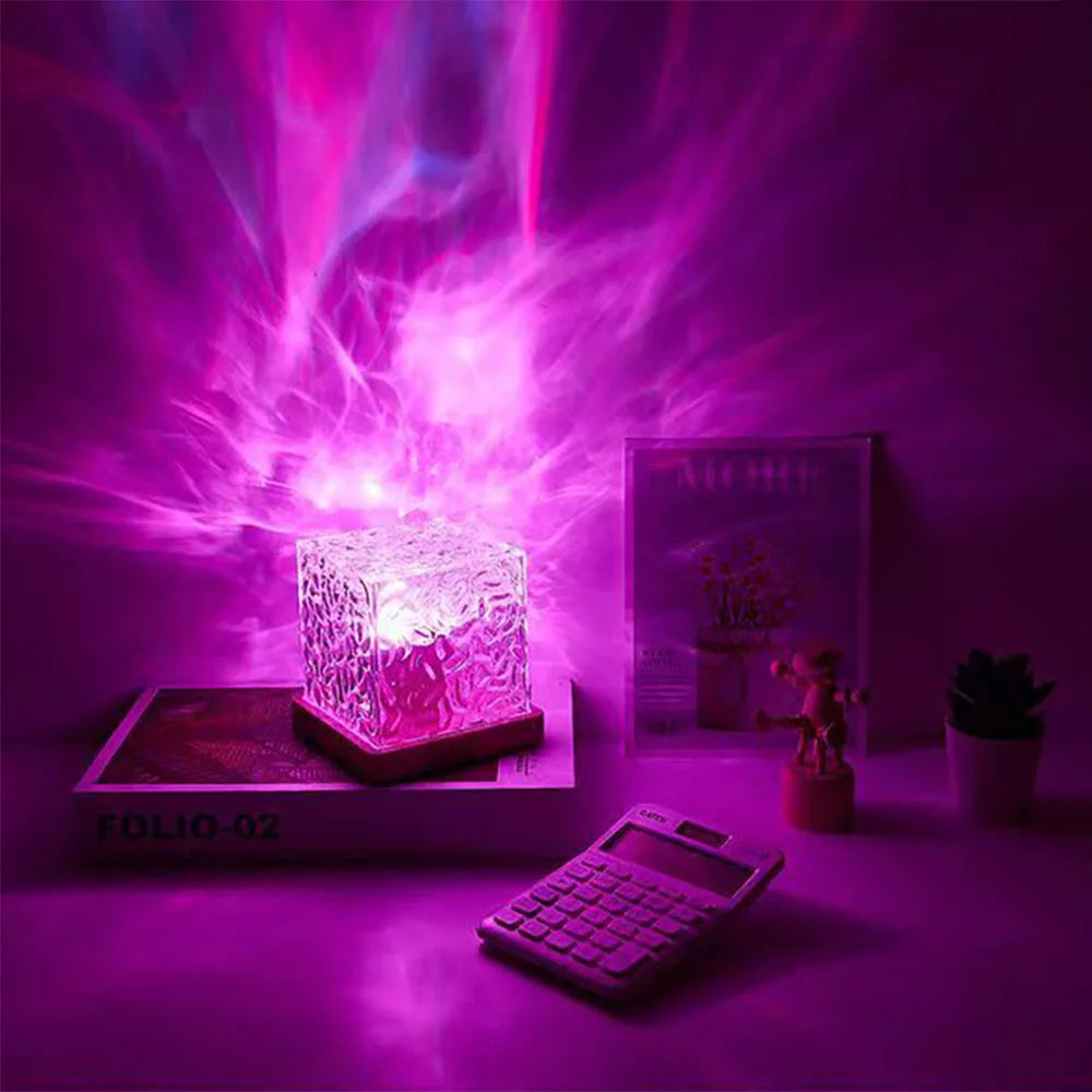 AuroraGlow™ — Borealis Projection Lamp