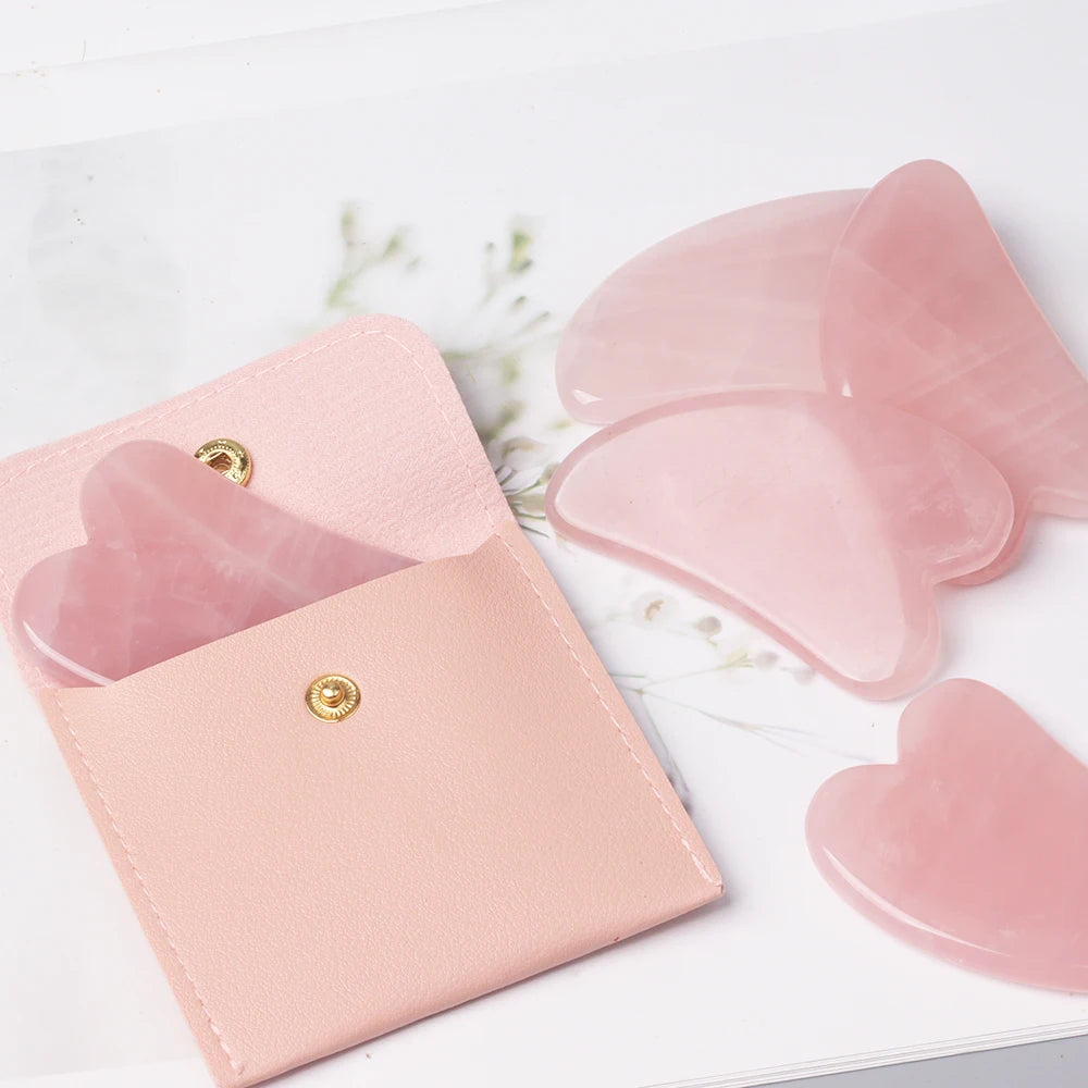 LunaRose™ Gua Sha & Jade Roller Ritual Set