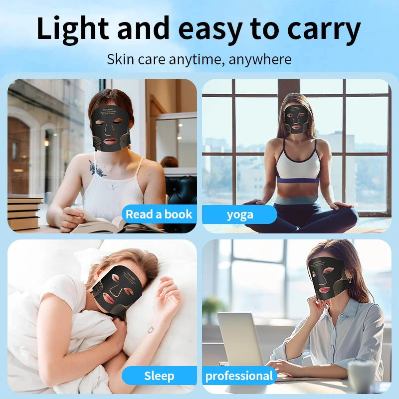 NeckLuma™ Full-Face & Neck Light Therapy Mask