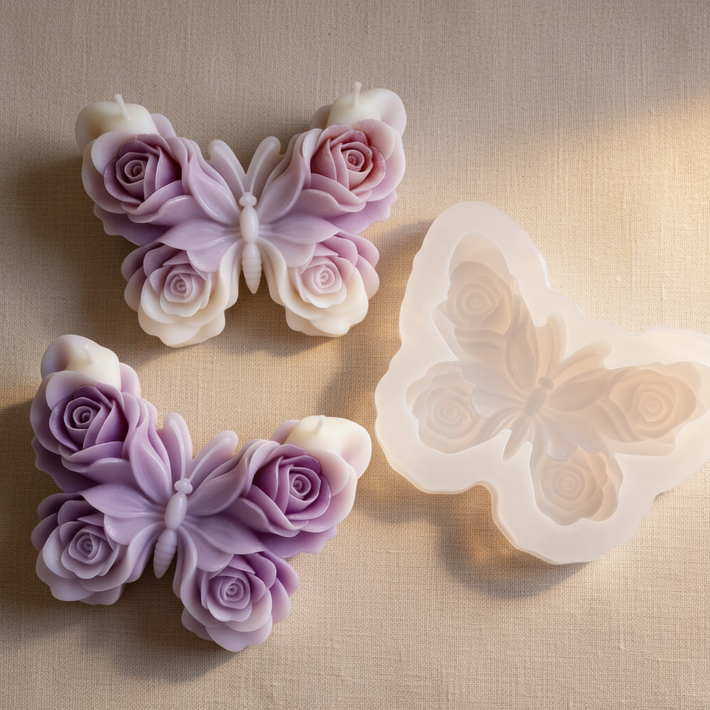 SoulFlame™ Butterfly Blossom Candle Mould