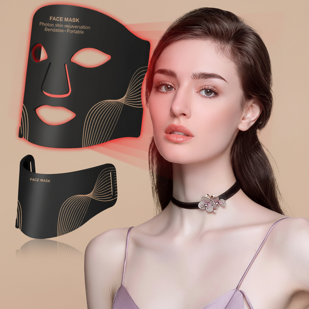 NeckLuma™ Full-Face & Neck Light Therapy Mask
